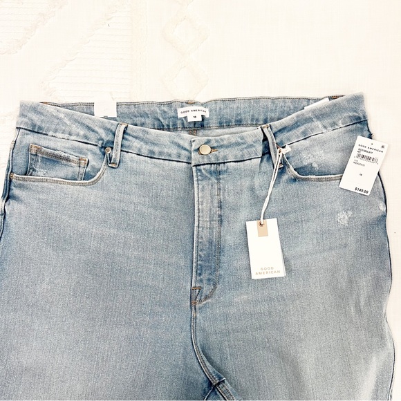 NWT-Good American Good Curve Straight - Picture 2 of 14